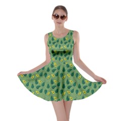 Avocado Skater Dress Green by trulycreative