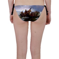 George Washington Crossing Of The Delaware River Continental Army 1776 American Revolutionary War Original Painting Bikini Bottom by snek