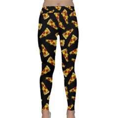 Pizza Doodle Classic Yoga Leggings by trulycreative