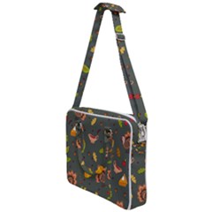 Thanksgiving Turkey Pattern Cross Body Office Bag by Valentinaart