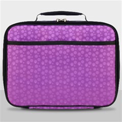 Background Polka Pink Full Print Lunch Bag by HermanTelo