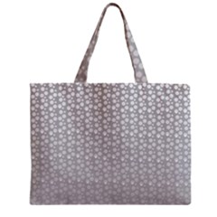 Background Polka Grey Zipper Mini Tote Bag by HermanTelo