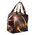 Flying Comets and light rays, digital art Boxy Hand Bag View3