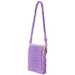 Pattern Texture Geometric Purple Multi Function Travel Bag by Mariart