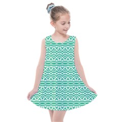 Pattern Green Kids  Summer Dress by Mariart