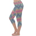 Pattern Background Texture Colorful Lightweight Velour Capri Yoga Leggings View2