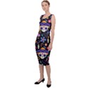 Dia de los muertos Sleeveless Pencil Dress View2