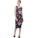 Dia de los muertos Sleeveless Pencil Dress View3