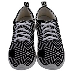 Formes Geometriques Etoiles/carres Mens Athletic Shoes by kcreatif