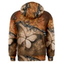 Wonderful Floral Design With Butterflies Men s Overhead Hoodie View2