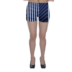 Architecture Building Pattern Skinny Shorts by Amaryn4rt