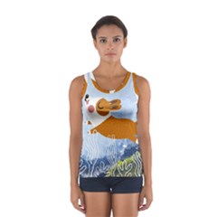 Underwaterdog Sport Tank Top  by Mjdaluz