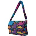 Dino Cute Full Print Messenger Bag (L) View1