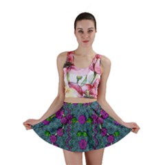 The Most Beautiful Flower Forest On Earth Mini Skirt by pepitasart