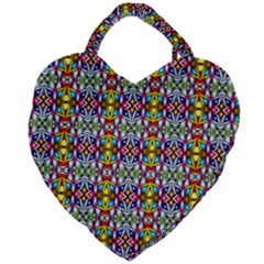 Ab 84 Giant Heart Shaped Tote by ArtworkByPatrick