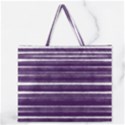 Bandes Peinture Violet  Zipper Large Tote Bag View1