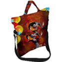 Cute Little Harlequin Fold Over Handle Tote Bag View1