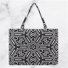 Grid Pattern Backdrop Seamless Design Geometric Patterns Line Medium Tote Bag by Vaneshart