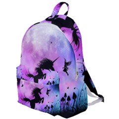 Wonderful Unicorn With Fairy In The Night The Plain Backpack by FantasyWorld7