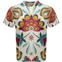 Baatik Print  Men s Cotton Tee View1