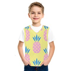 Summer Pineapple Seamless Pattern Kids  Sportswear by Sobalvarro