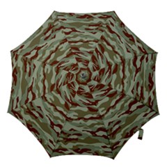 Brown And Green Camo Hook Handle Umbrellas (medium) by McCallaCoultureArmyShop