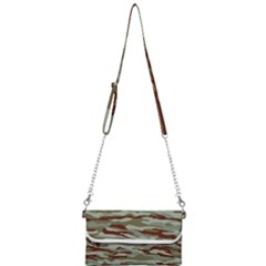 Brown And Green Camo Mini Crossbody Handbag by McCallaCoultureArmyShop