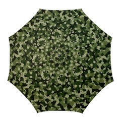 Dark Green Camouflage Army Golf Umbrellas by McCallaCoultureArmyShop