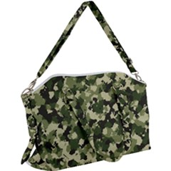 Dark Green Camouflage Army Canvas Crossbody Bag by McCallaCoultureArmyShop