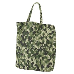 Dark Green Camouflage Army Giant Grocery Tote by McCallaCoultureArmyShop