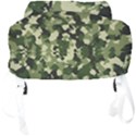 Dark Green Camouflage Army Full Print Backpack View4