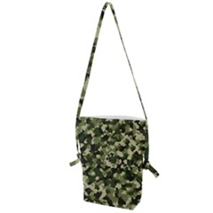 Dark Green Camouflage Army Folding Shoulder Bag by McCallaCoultureArmyShop