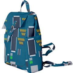 Amphisbaena Two Platform Dtn Node Vector File Buckle Everyday Backpack by Sapixe