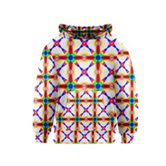 Rainbow Pattern Kids  Pullover Hoodie by Mariart