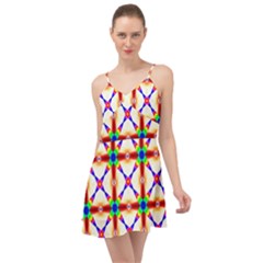 Rainbow Pattern Summer Time Chiffon Dress by Mariart