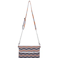 Basketball Thin Chevron Mini Crossbody Handbag by mccallacoulturesports