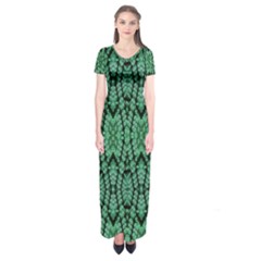 Ab 123 Short Sleeve Maxi Dress by ArtworkByPatrick