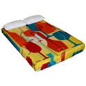 i love wine Fitted Sheet (California King Size) View2