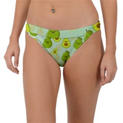 Avocado Love Band Bikini Bottom by designsbymallika