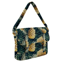 Pattern Ananas Tropical Buckle Messenger Bag by kcreatif