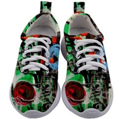 Dots And Stripes 1 1 Kids Athletic Shoes by bestdesignintheworld