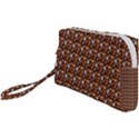 Chrix Pat Russet Wristlet Pouch Bag (Small) View1