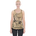 Deer On A Mooon Piece Up Tank Top View1