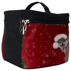 I m Ready For Christmas, Funny Wolf Make Up Travel Bag (big) by FantasyWorld7