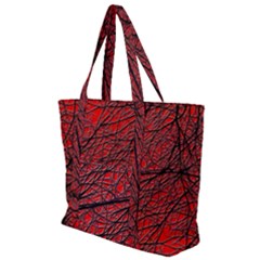 Neurons Cells Train Link Brain Zip Up Canvas Bag by HermanTelo