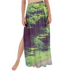 Photo Vue Sur Forêt  Maxi Chiffon Tie-up Sarong by kcreatif