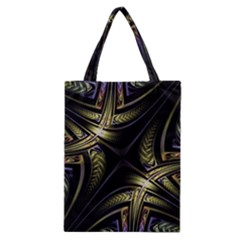 Fractal Texture Pattern Classic Tote Bag by HermanTelo