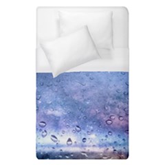 Gouttes D eau Galaxy Duvet Cover (single Size) by kcreatif