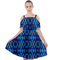 Ab 156 Cut Out Shoulders Chiffon Dress by ArtworkByPatrick