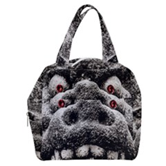 Monster Sculpture Extreme Close Up Illustration 2 Boxy Hand Bag by dflcprintsclothing